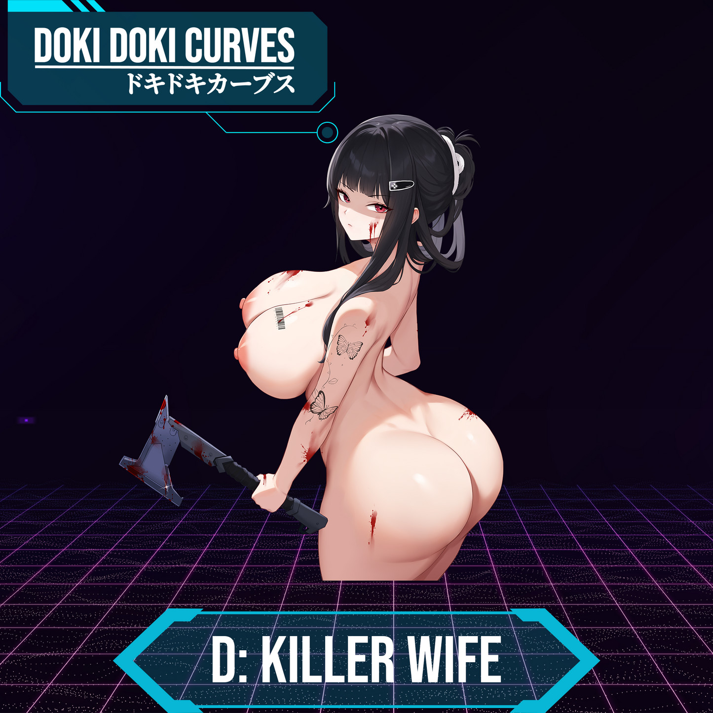 D: Killer Wife Vinyl Decal R18+