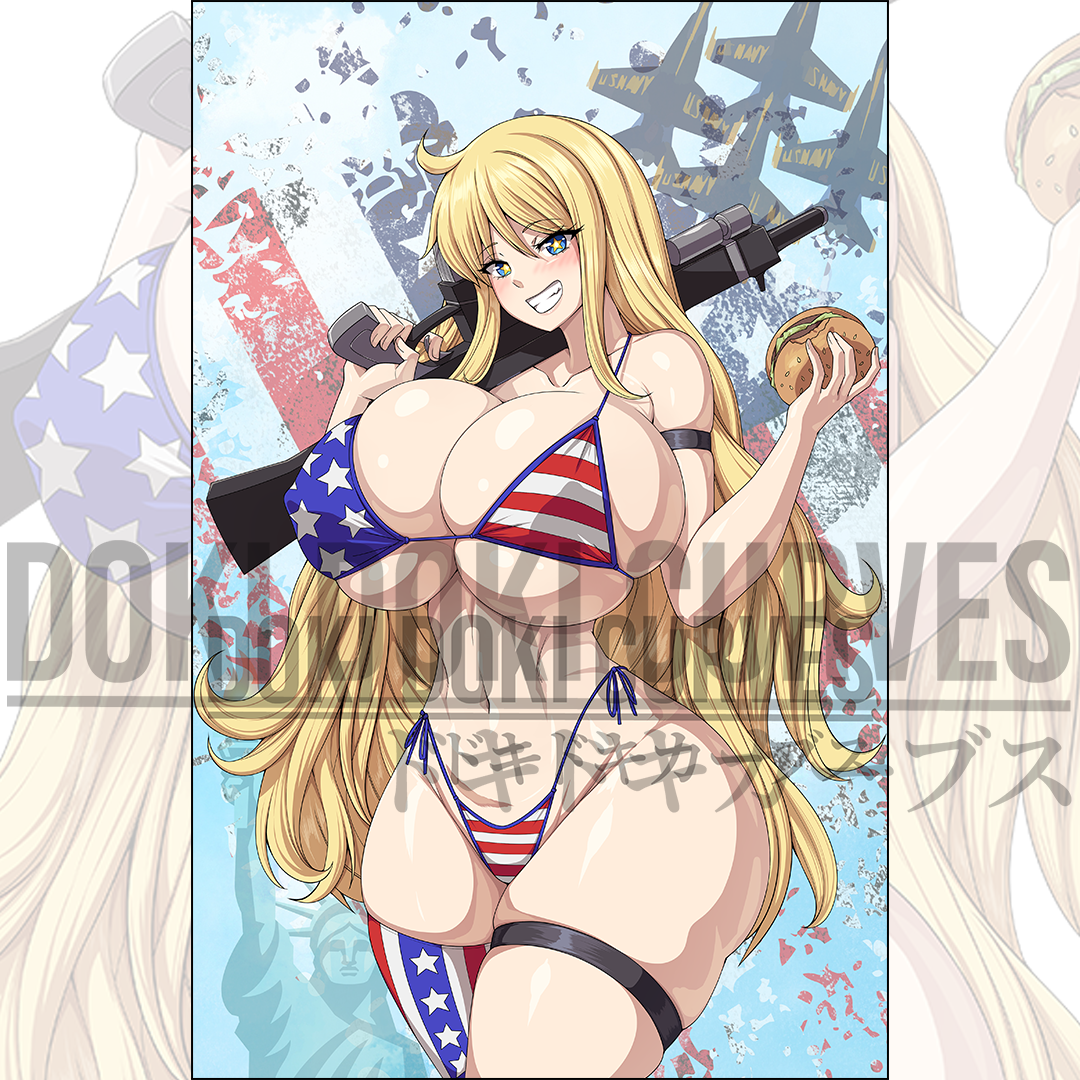 Freedom-chan Art Print