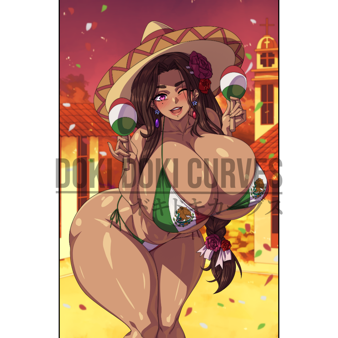 Mexico-chan Art Print