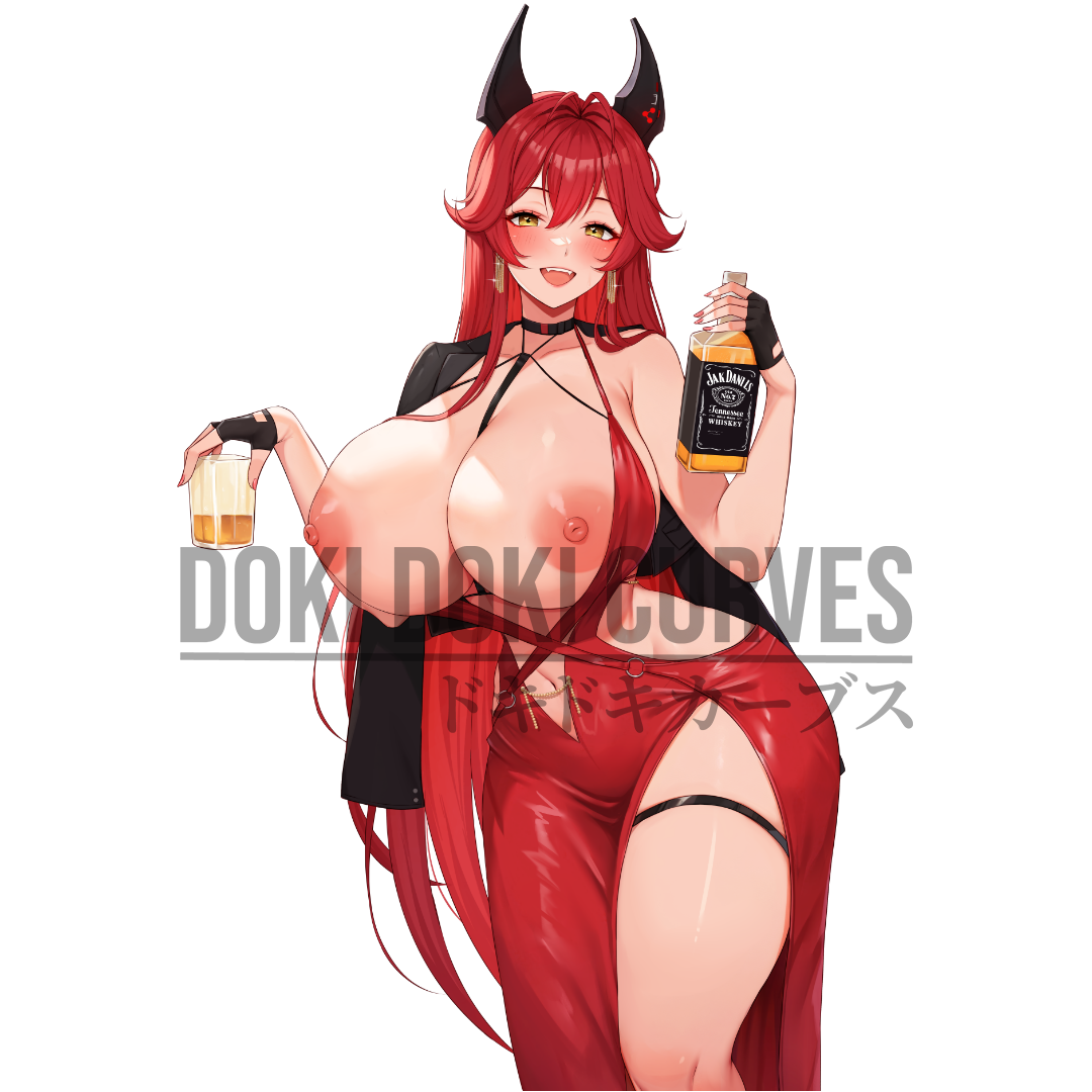 Red Hood Vinyl Decal 18+