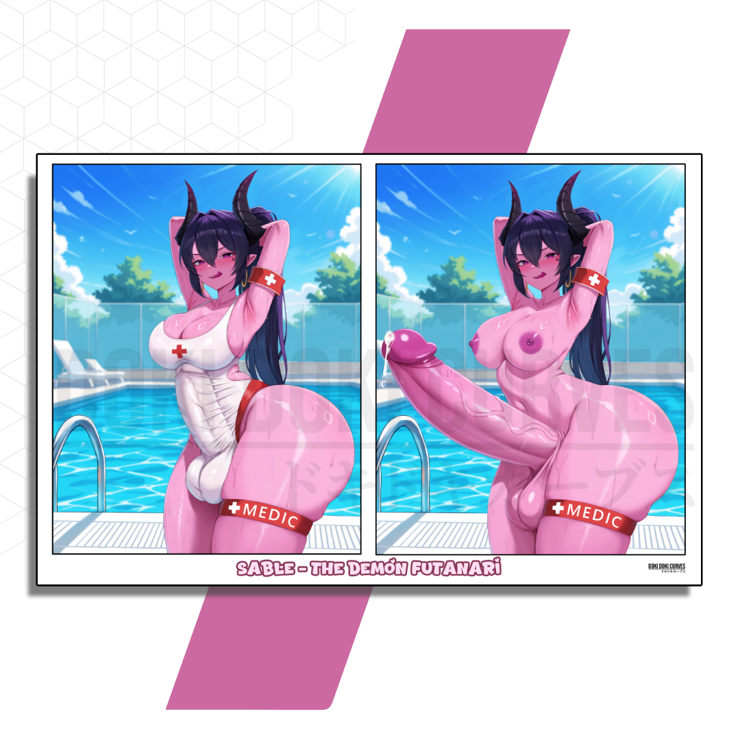Sable "Combo" Art Print 18+