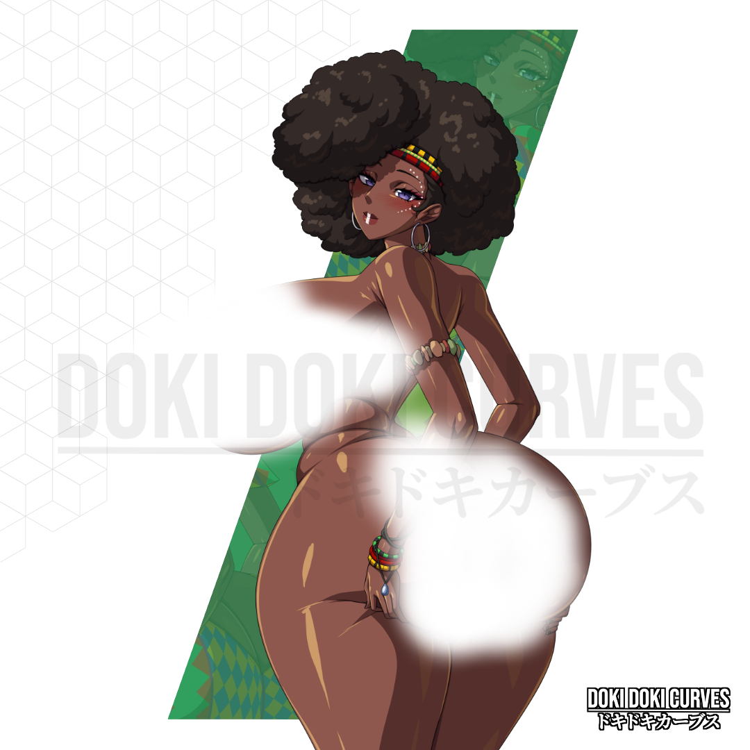 Africa-chan Decal 18+