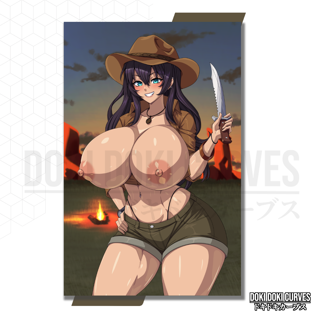 Aussie-chan Art Print 18+