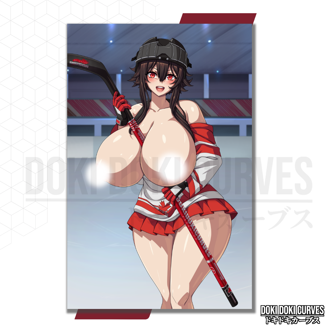 Canada-chan Art Print 18+
