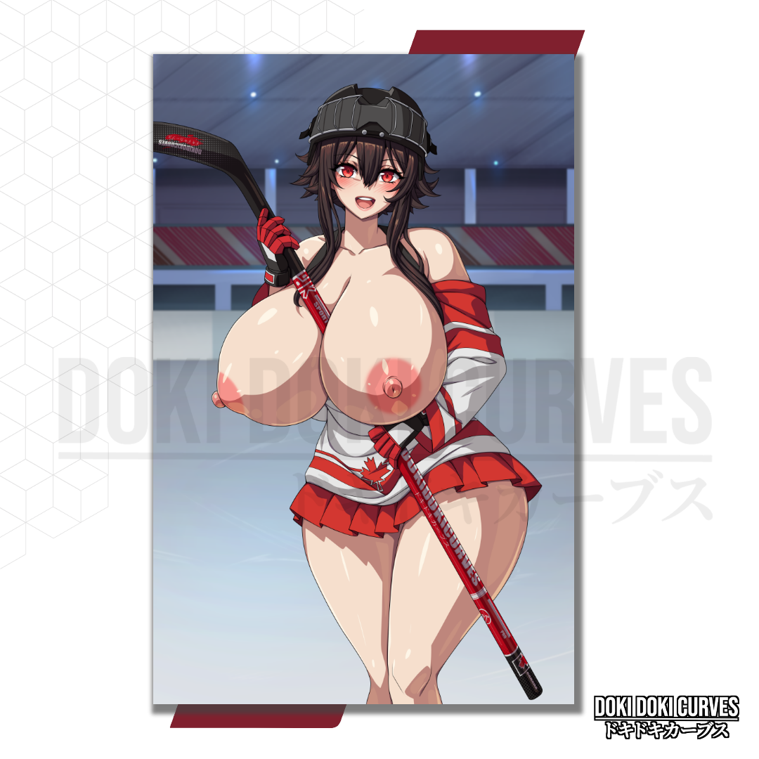 Canada-chan Art Print 18+