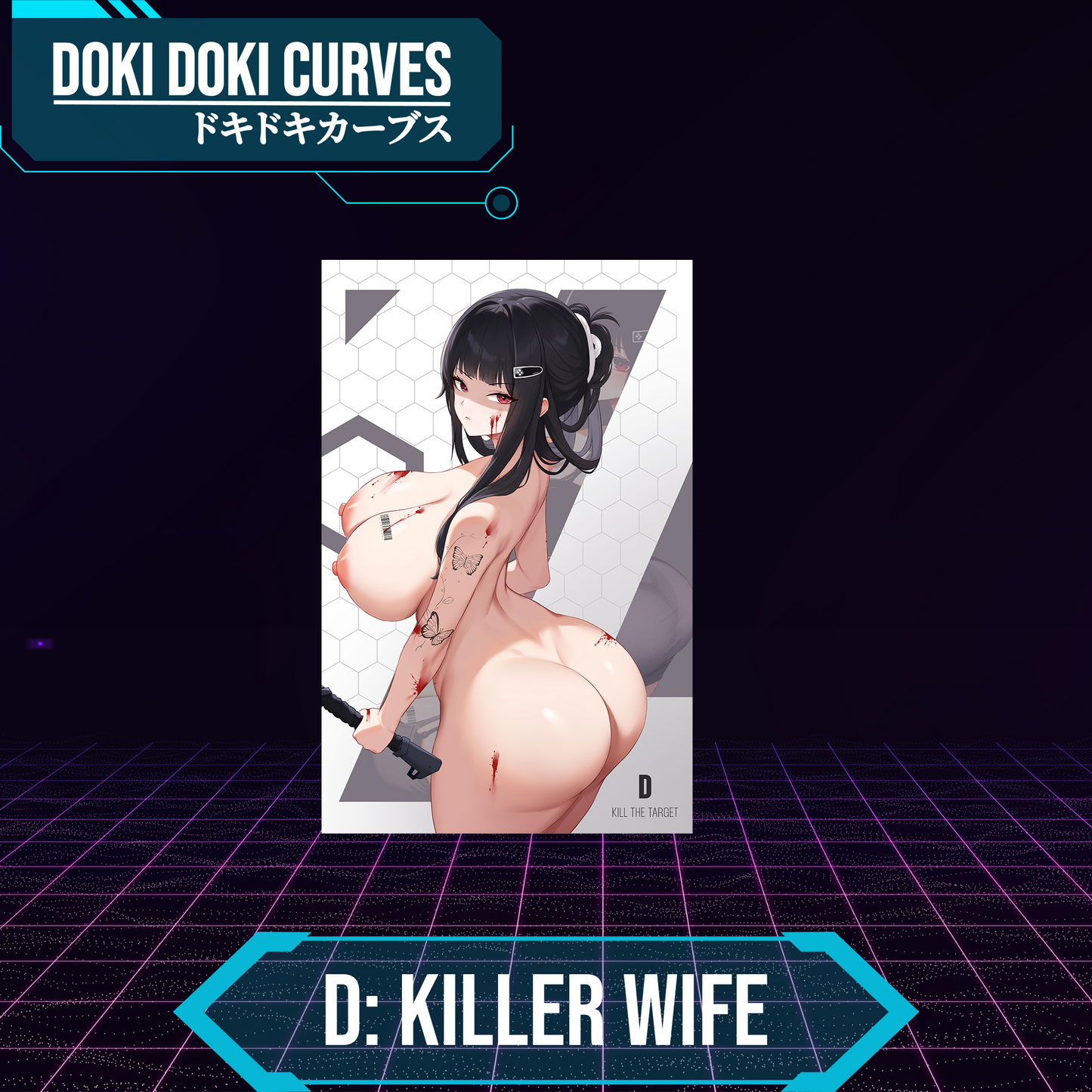 D: Killer Wife Art Print R18+
