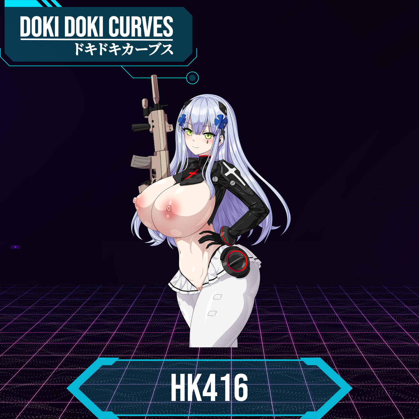 HK416 Vinyl Decal R18+