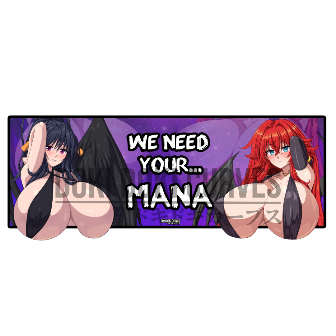 Rias and Akeno Slap - Mana