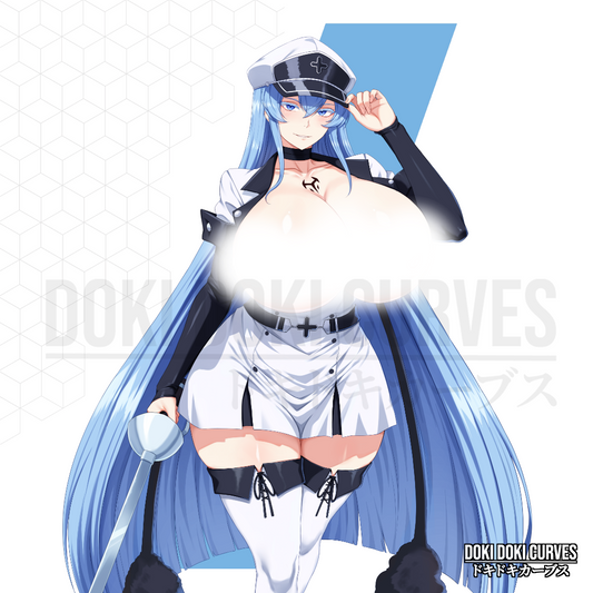 Esdeath Decal 18+