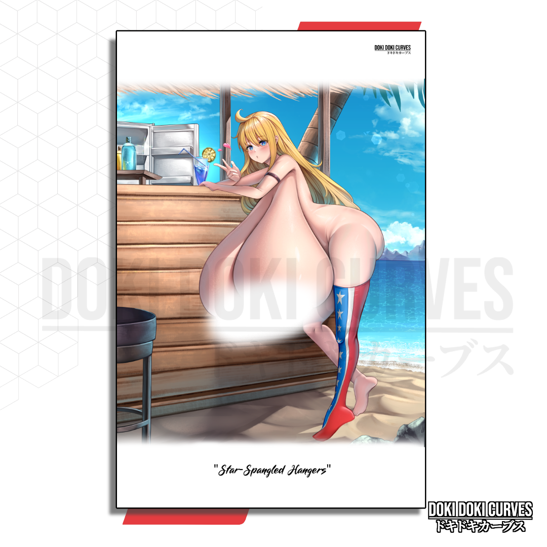 Elegant Expansion - Freedom-chan Hangers Normal Art Print