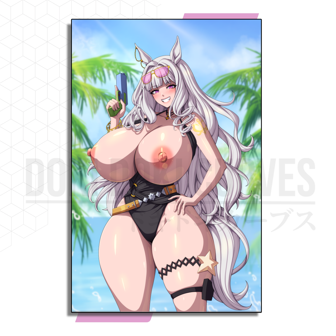 Gold Ship Art Print 18+