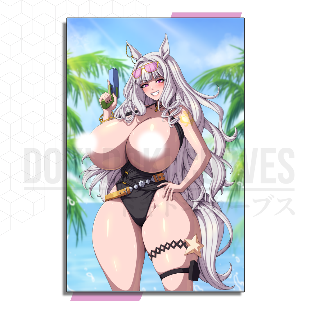 Gold Ship Art Print 18+