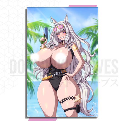 Gold Ship Art Print 18+