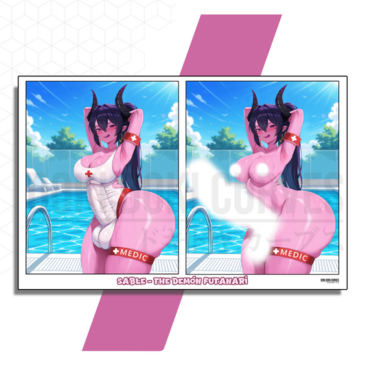 Sable "Combo" Art Print 18+