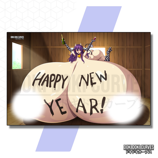 Hyper Haruka New Years Ver. Art Print 18+