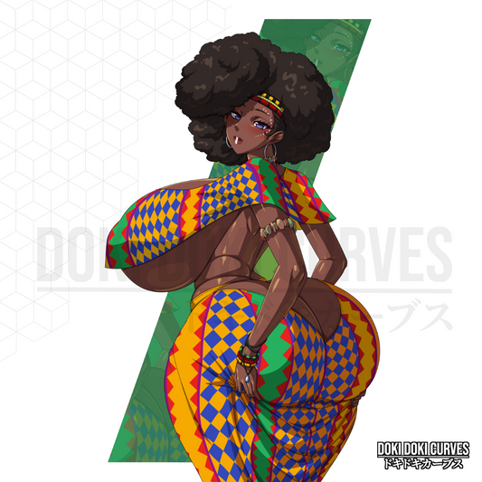 Africa-chan Decal