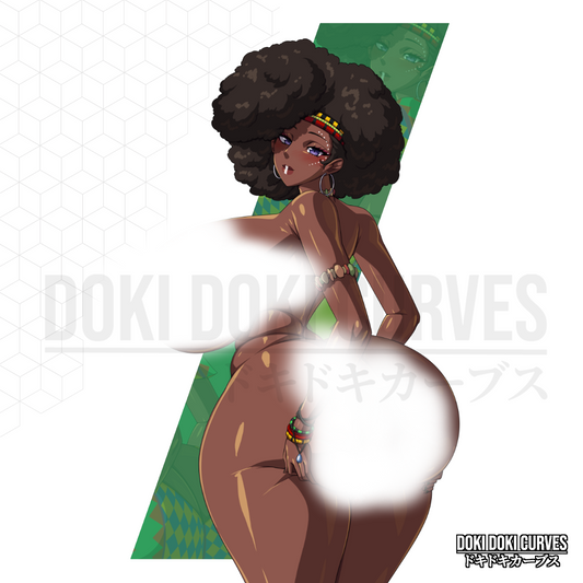 Africa-chan Decal 18+