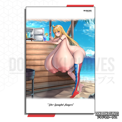 Elegant Expansion - Freedom-chan Hangers Normal Art Print