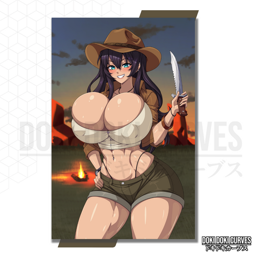 Aussie-chan Art Print
