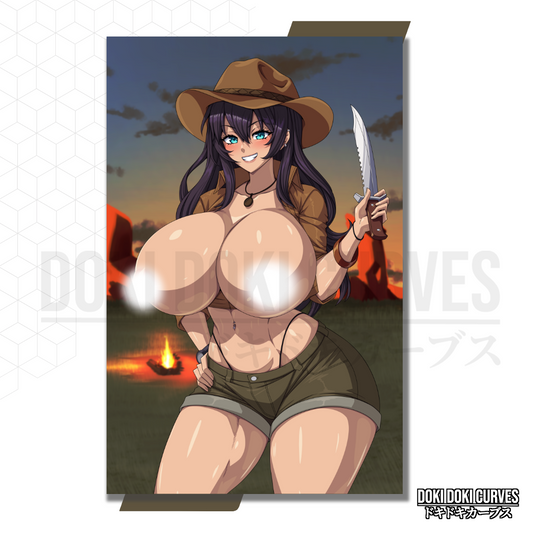 Aussie-chan Art Print 18+