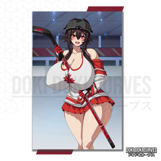 Canada-chan Art Print