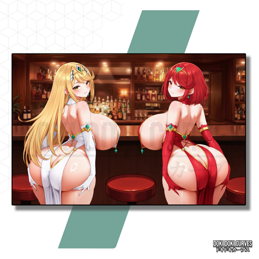Pyra and Mythra Art Print