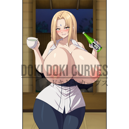 Tsunade 18+ Art Print