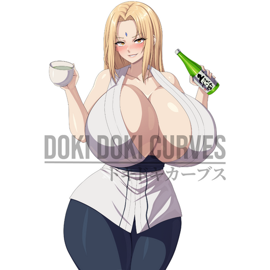 Tsunade Vinyl Decal