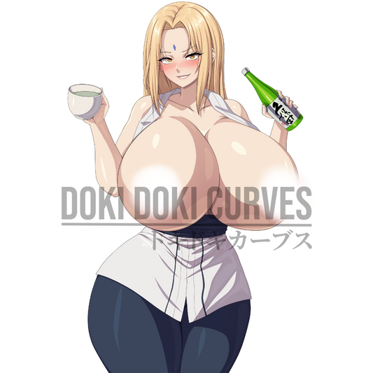 Tsunade 18+ Vinyl Decal