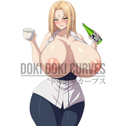 Tsunade 18+ Vinyl Decal