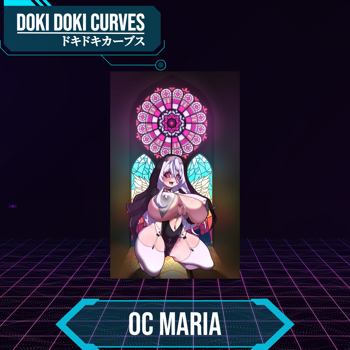 Maria Art Print – Doki Doki Curves